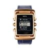 MetaWatch M1 Limited Smartwatch (Rose Gold, Blue Leather Strap)