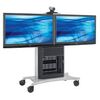 Avteq GMP-200L-TT-2 32" Tall Cart Holds Up to Dual 52" Display