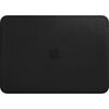 Apple Leather Sleeve for 12" MacBook (Black)
