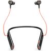 Plantronics Voyager 6200 UC Bluetooth Neckband Headset with USB Type-C Adapter (Black)