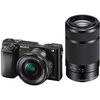 Sony Alpha a6000 Mirrorless Digital Camera with 16-50mm and 55-210mm Lenses (Black)