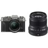 FUJIFILM X-T30 Mirrorless Digital Camera with 18-55mm and 50mm f/2 Lenses (Charcoal Silver/Black)