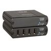 Black Box KVM-over-IP Switchable Extender Kit - LAN, 4-Port, 100m