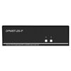 SmartAVI 2-Port single-head DP to 2xHDMI Secure KVM w/ audio and CAC