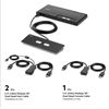 Belkin 2-Port Dual Head DP Modular Secure KVM Switch PP4.0 W/ Remote