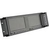Delvcam DELV-RCLCD Dual 7" Rack Mount LCD Monitor