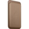 Apple - iPhone FineWoven Wallet with MagSafe - Taupe
