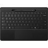 Microsoft Surface Pro Flex Keyboard with Slim Pen Bundle, 2-in-1 Alcantara Keyboard for Surface Pro Copilot+ (11th Edition), Pro 9 and 8, Windows 11 Copilot+ PC, Black, Style: Bluetooth, Set: Keyboard with Pen Storage, Color: Black