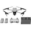 DJI - Air 3 Fly More Combo Drone with RC-N2 Remote Control - Gray