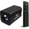 HDMI 12X Zoom USB Camera 4K Autofocus 60FPS High Speed Webcam USB HDMI Simultaneous Output PC Camera Manual Zoom Remote Control for TV Projector Video Conferencing Church Streaming