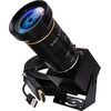 HDMI 4K USB Camera for Live Streaming 10X Variable Focus PC Webcam USB HDMI Simultaneous Output Video Conferencing Close up Zoom in and Out Web Camera for Online Teaching Training