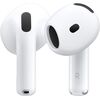 Apple AirPods 4 Wireless Earbuds, Bluetooth Headphones, Personalized Spatial Audio, Sweat and Water Resistant, USB-C Charging Case, H2 Chip, Up to 30 Hours of Battery Life, Effortless Setup for iPhone MXP63ZM/A