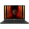 MSI - Stealth A16 AI+ 16" 240 Hz Gaming Laptop QHD+ - AMD Ryzen AI 9 HX 370 with 32GB Memory - GeForce RTX 5070Ti - 2TB SSD - Core Black, Black