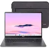 Acer - Chromebook Plus 516 Laptop with Google AI &ndash; 16" WUXGA Display - Intel i3-1315U &ndash; 8GB LPDDR5 &ndash; 128GB UFS &ndash; Wi-Fi 6E - Steel Gray