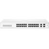 HPE Networking Instant On Switch Series 1430 26-Port Gb Unmanaged Layer 2 Ethernet Switch | 26x 1G | 2X SFP Uplink Ports | Fan-Less | US Cord (R8R50A#ABA), Model: 26G 2SFP