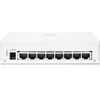 HPE Networking Instant On Switch Series 1430 8-Port Gb Unmanaged Layer 2 Ethernet Switch | 8X 1G | Fan-Less | US Cord (R8R45A#ABA), Model: 8G