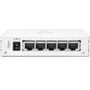 HPE Networking Instant On Switch Series 1430 5-Port Gb Unmanaged Layer 2 Ethernet Switch | 5X 1G | Fan-Less | US Cord (R8R44A#ABA), Model: 5G