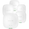 HPE Networking Instant On Access Point AP21 2x2 WiFi 6 Indoor Wireless Access Point (5 Pack) | Single-Room, Secure, Smart Mesh Support | Power Source Not Included | US Model (S1T08A-5PACK), Model: Power Adapter Not Included - 5 Pack