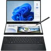 ASUS - Zenbook Duo Dual 14" 3K OLED Touch Laptop - Evo Intel Core Ultra 9 285H with 32GB RAM - Intel Arc Graphics - 1TB SSD - Inkwell Gray