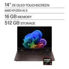 HP - OmniBook X Flip 2-in-1 - 14" 2K OLED Touchscreen Laptop - AMD Ryzen AI 5 (2026) - 16GB Memory - 512GB SSD - Copilot+ PC - Deep Espresso