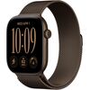 Apple Watch Series 12 GPS 46mm Smartwatch Dark Bronze Aluminum Case, Dark Bronze Milanese Loop - M/L. Health + Fitness + Sleep Tracking, Heart Rate, Safety, Velicina sata: 46mm, Color: Dark Bronze Aluminum w/ Dark Bronze Milanese Loop