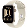 Apple Watch Series 12 GPS 46mm Smartwatch Light Gold Aluminum Case, Sand Sport Band - M/L. Health + Fitness + Sleep Tracking, Heart Rate, Safety, Velicina sata: 46mm, Color: Light Gold Aluminum Case with Sand Sport Band