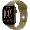 Apple Watch Series 12 GPS 46mm Smartwatch Dark Bronze Aluminum Case, Olive Sport Band - M/L. Health + Fitness + Sleep Tracking, Heart Rate, Safety, Velicina sata: 46mm, Color: Dark Bronze Aluminum Case with Olive Sport Band