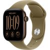 Apple Watch Series 12 GPS 42mm Smartwatch Dark Bronze Aluminum Case, Olive Sport Band - S/M. Health + Fitness + Sleep Tracking, Heart Rate, Safety, Velicina sata: 42mm, Color: Dark Bronze Aluminum Case with Olive Sport Band