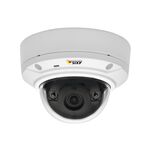 Axis 0535-001 Day and Night Outdoor-Ready Infrared Fixed Mini Dome Network Camera (White)