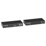 Black Box KVM Extender over Fiber Bundle - Single-Head, DVI-I, USB 2.0, Serial, Audio, Local Video