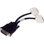 The Sourcing Engine DMS-59 to Dual DVI Y-Splitter
