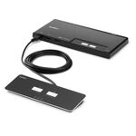 Belkin 2-Port Dual Head Modular Secure KVM Switch Base Unit PP4.0 W/Remote