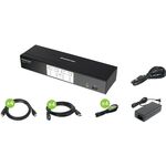 Iogear 4-Port 4K KVM with HDMI Connection, USB and Audio