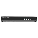 SmartAVI 4 Port Secure KVM DP MST with Dual 4K HDMI Out and CAC support