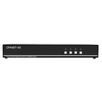 SmartAVI 4 Port Secure MST DP KVM with Dual 4K HDMI Out