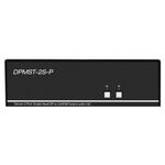 SmartAVI 2-Port single-head DP to 2xHDMI Secure KVM w/ audio and CAC