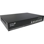 SmartAVI 4-Port DP, USB 2.0 KVM Switch with Multiview Preview Screen and Audio Support