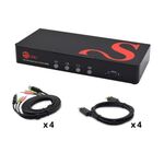 Siig Full HD Quad-View HDMI KVM MultiView Processor