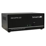 SmartAVI 2-Port Dual-Head DP KVM Switch