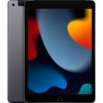 Apple - 10.2-Inch iPad (9th Generation) with Wi-Fi + Cellular - 64GB - Space Gray (Unlocked)