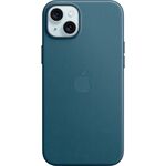 Apple - iPhone 15 Plus FineWoven Case with MagSafe - Pacific Blue