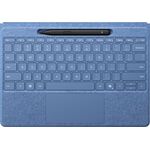 Microsoft Surface Pro Flex Keyboard with Slim Pen Bundle, 2-in-1 Alcantara keyboard for Surface Pro Copilot+ (11th Edition), Pro 9 and 8, Windows 11 Copilot+ PC, Sapphire