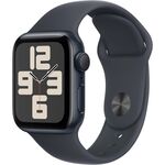 Apple Watch SE (2nd Gen) [GPS 44mm] Smartwatch with Midnight Aluminum Case with Midnight Sport Band M/L. Fitness and Sleep Trackers, Crash Detection, Heart Rate Monitor, Retina Display
