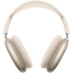 Apple AirPods Max Wireless Over-Ear Headphones, Pro-Level Active Noise Cancellation, Transparency Mode, Personalized Spatial Audio, USB-C Charging, Bluetooth Headphones for iPhone - Starlight MWW53ZM/A