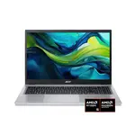 Acer - Aspire Go 15 Laptop - 15.6" Full HD IPS Display 2k - AMD Ryzen 5 4000 Series 2025 - 8GB Memory - 512GB Storage - Pure Silver