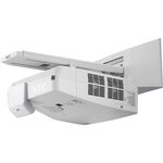 NEC 3600-Lumen Interactive Ultra Short Throw Projector with Touch Module and Wall Mount