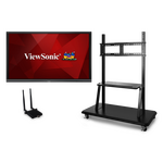 Viewsonic IFP7550-E2 - 75” ViewBoard® 4K Ultra HD Interactive Flat Panel Bundle