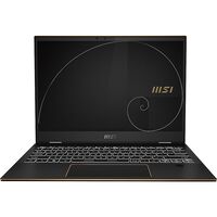 MSI - Summit E13 Flip Evo A12M 2-in-1 13.4" Touch-Screen Laptop - Intel Core i7 with 16GB Memory - 1 TB SSD - Ink Black
