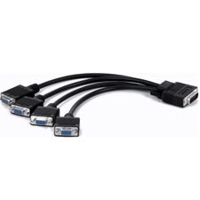 CABLE LFH60 M to 4xHD15 F analog