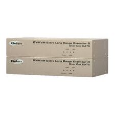 Gefen DVIKVM Extra Long Range Extender for DVI and USB over one CAT-5 Cable